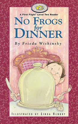 cover of NO FROGS FOR DINNER by Frieda Wishinsky