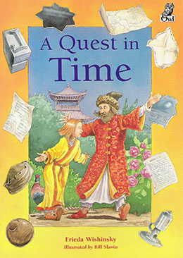 cover of A QUEST IN TIME by Frieda Wishinsky